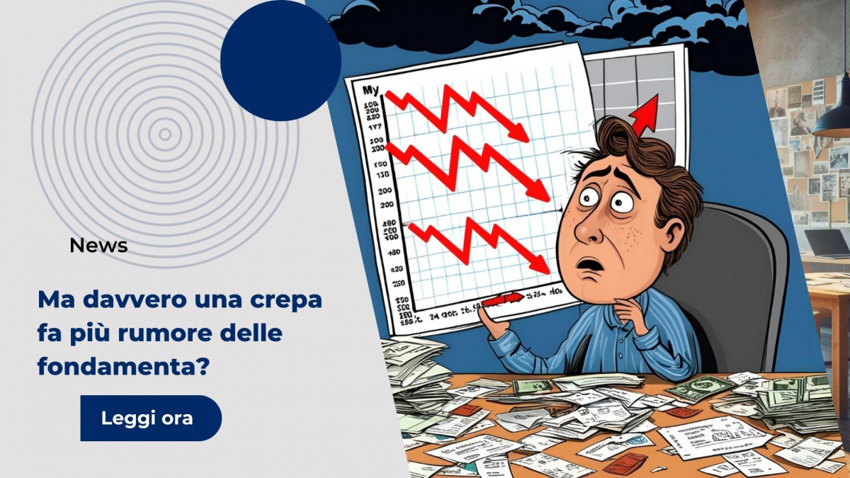 Ma davvero una crepa fa più rumore delle fondamenta?