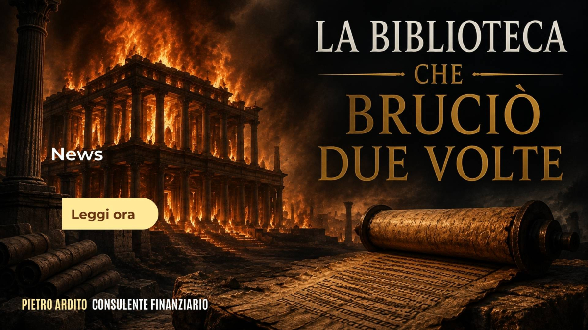 La biblioteca che bruciò due volte